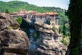 Amazing view of Monastery in Meteora Kalambaka Greece